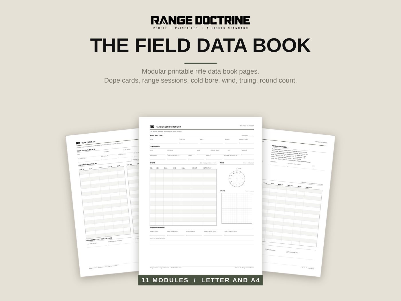 The Field Data Book