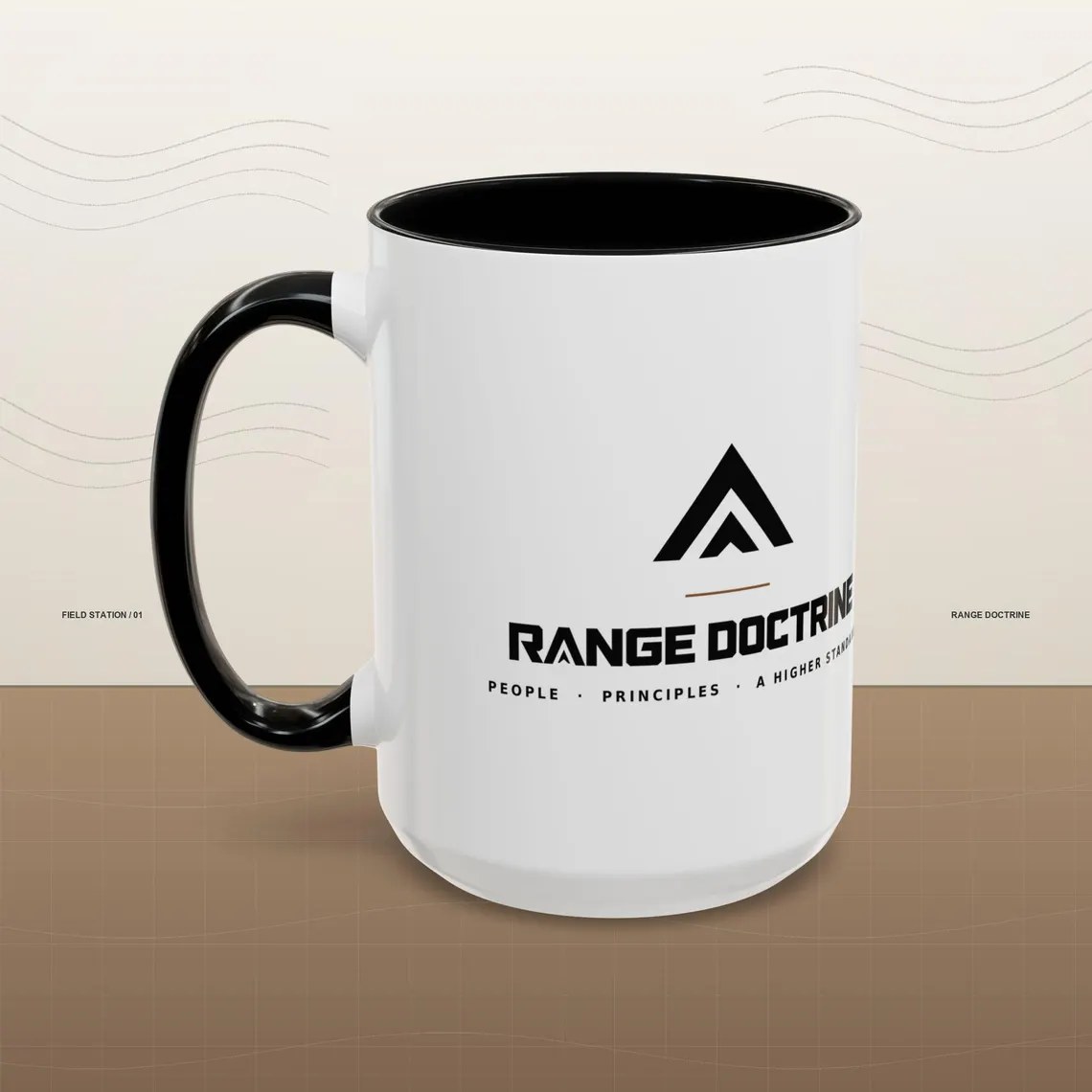 The Reference Mug — printable range doctrine goods product cover